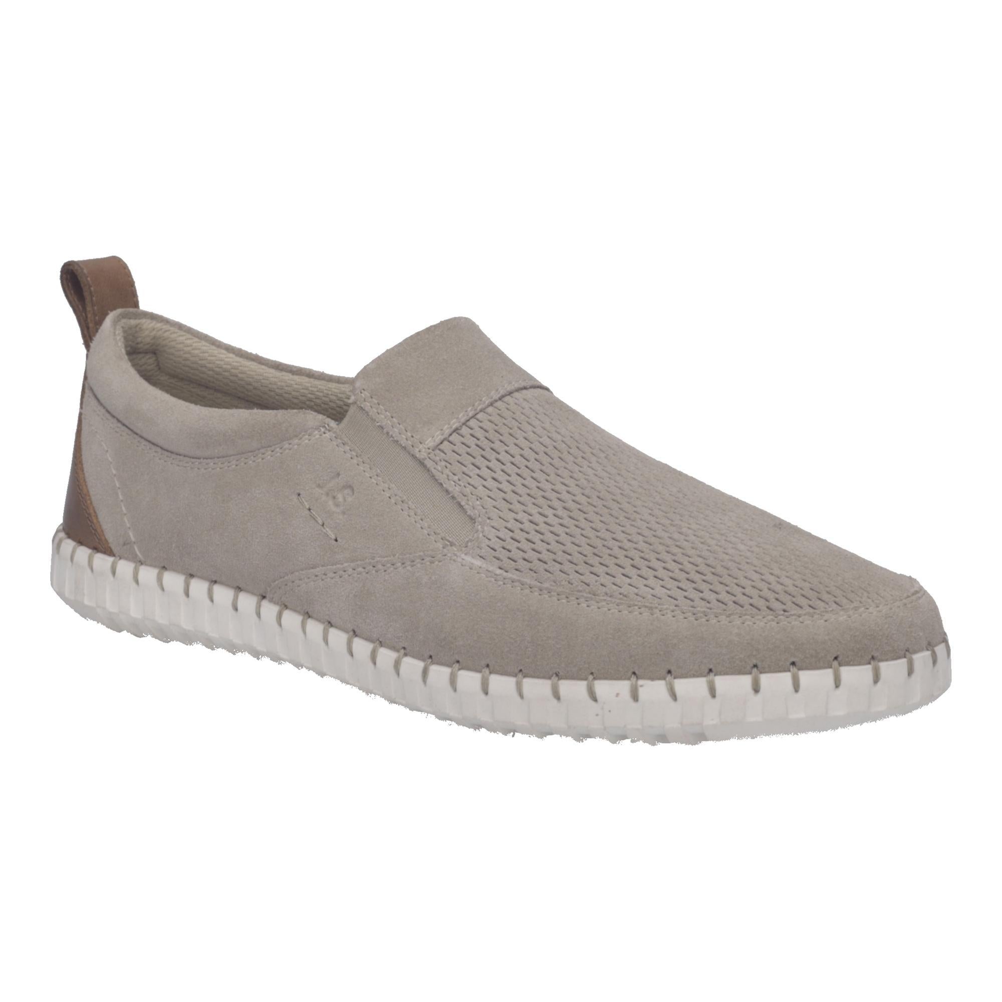 Luke 01 - Beige K - Suede - Sneaker | Josef Seibel