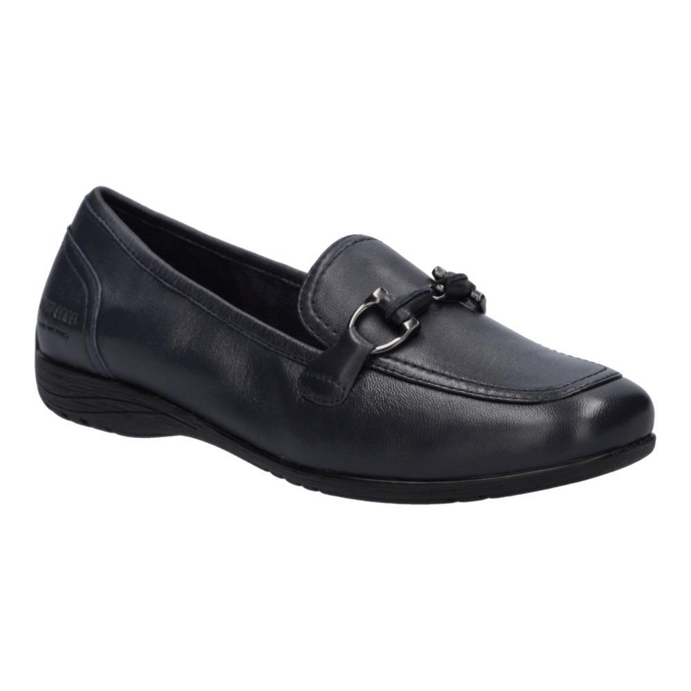Fenja 34 | Women's Padded Leather Loafer Flat | JOSEF SEIBEL