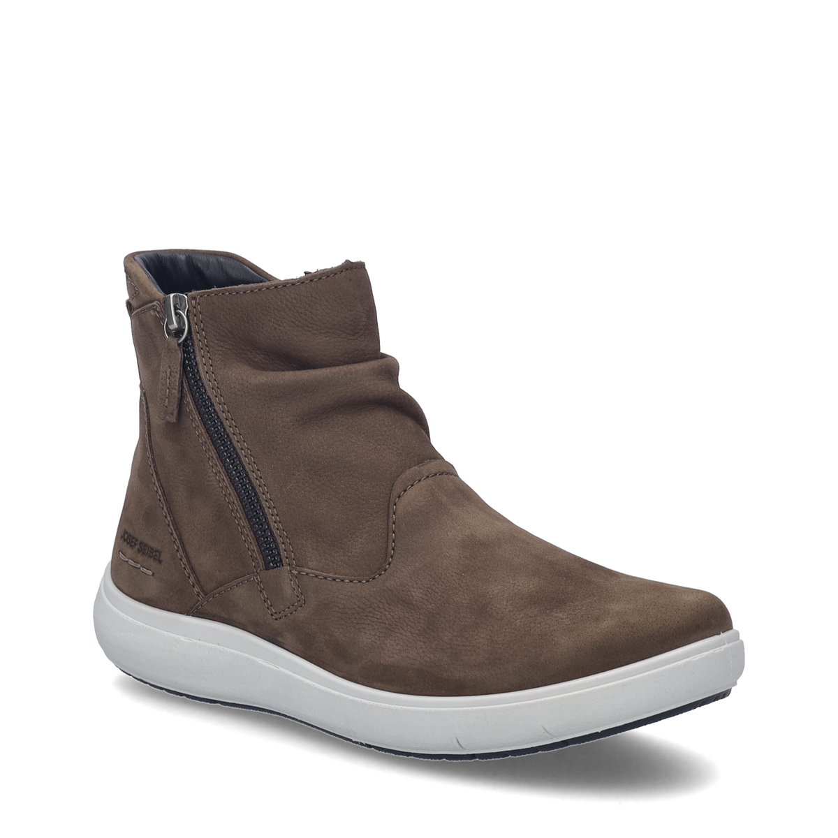 Megan 12 | Women's Nubuck Leather Zip Bootie | JOSEF SEIBEL