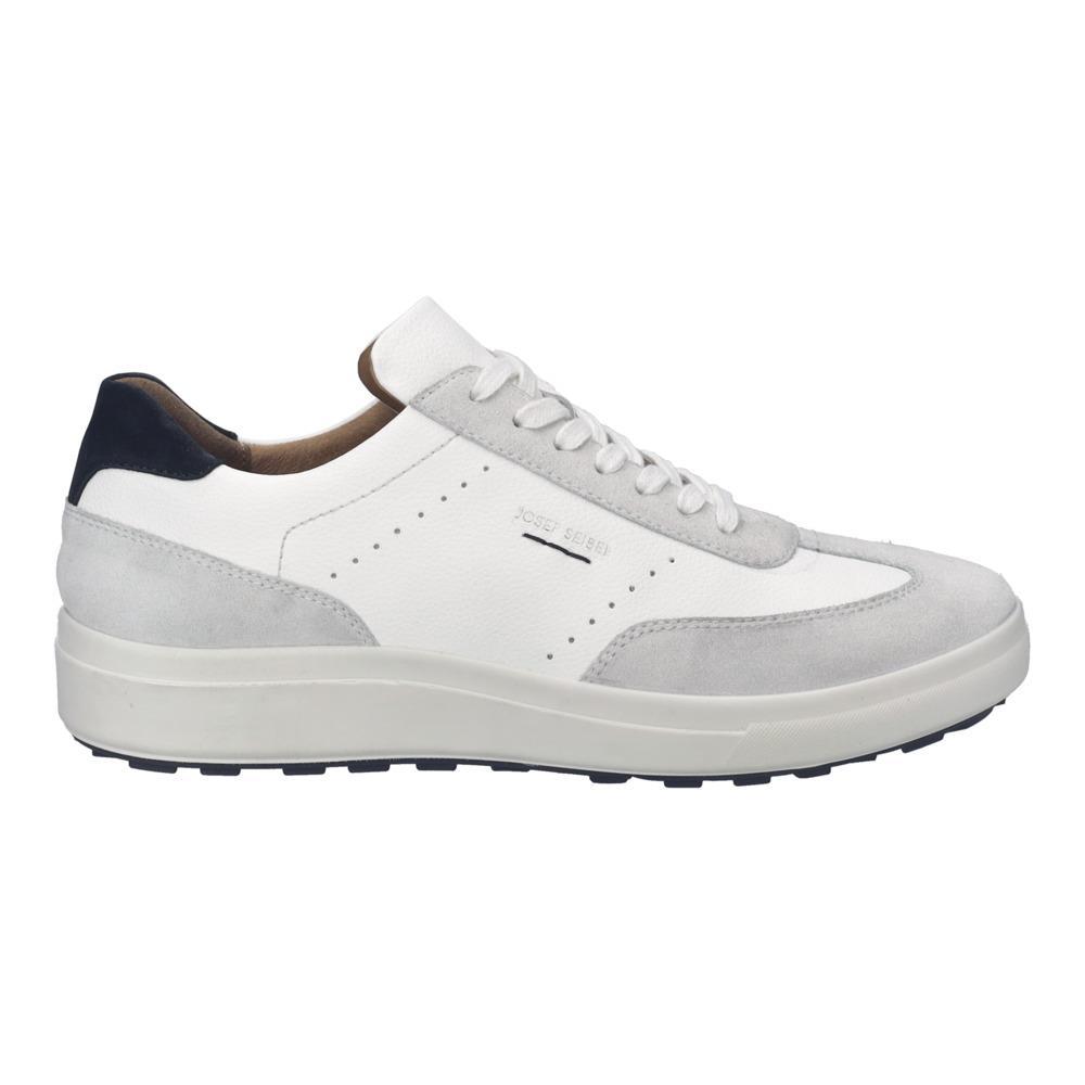 Maddox 10 - Off White K - Shiny Velour - Men's Sneaker | Josef Seibel