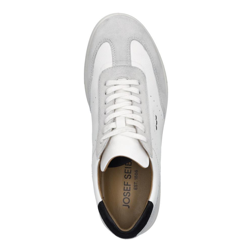 Maddox 10 - Off White K - Shiny Velour - Men's Sneaker | Josef Seibel