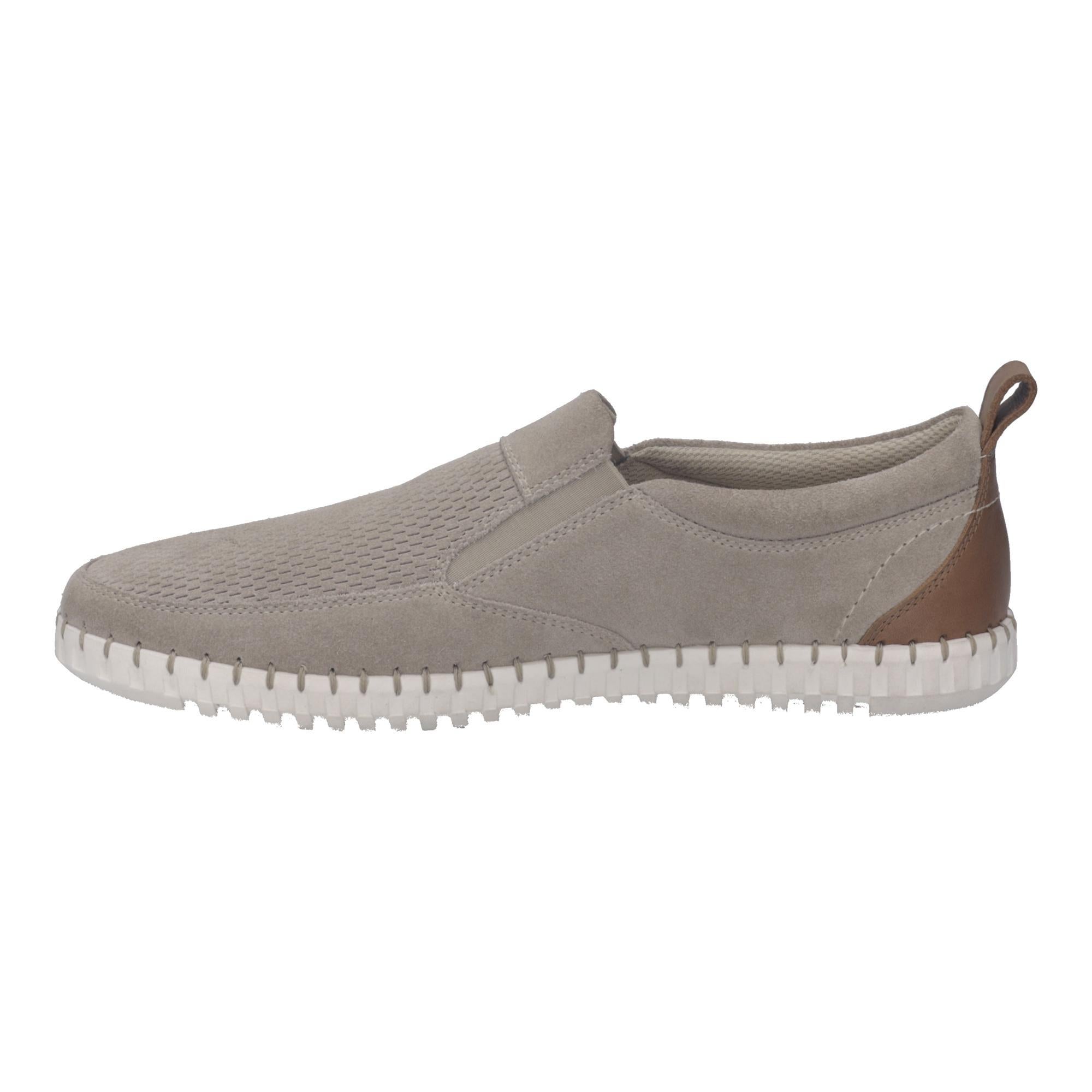Luke 01 - Beige K - Suede - Sneaker | Josef Seibel