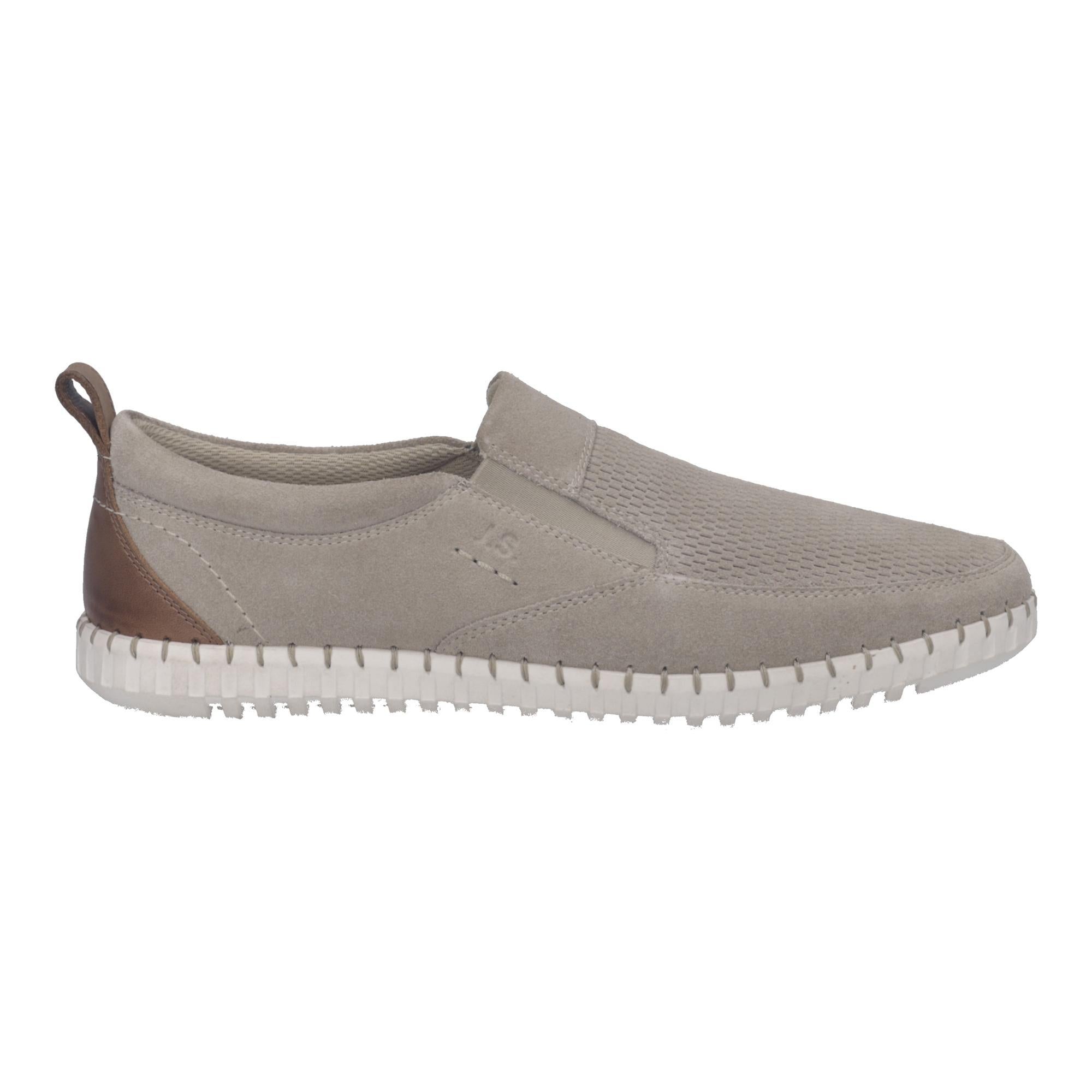 Luke 01 - Beige K - Suede - Sneaker | Josef Seibel