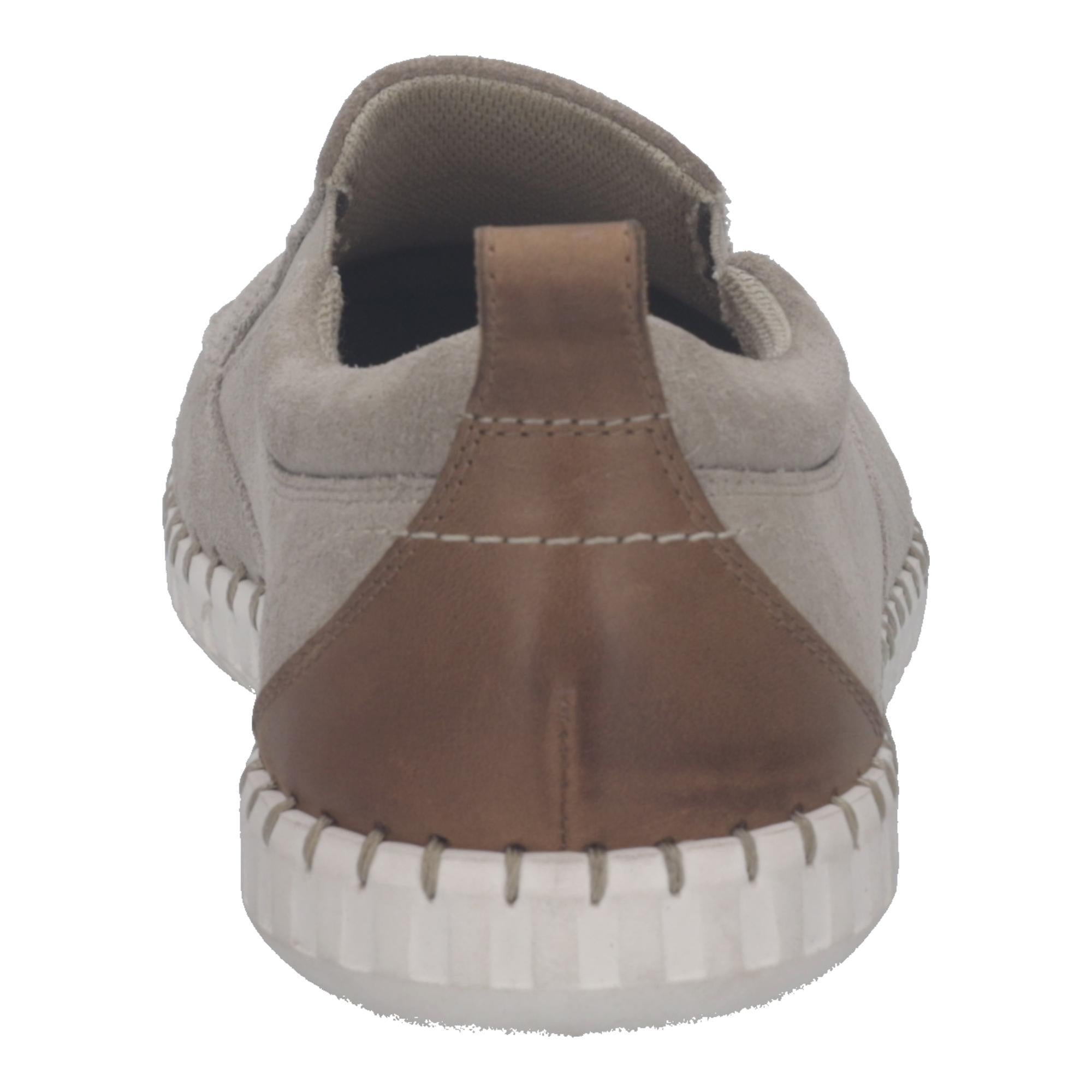 Luke 01 - Beige K - Suede - Sneaker | Josef Seibel