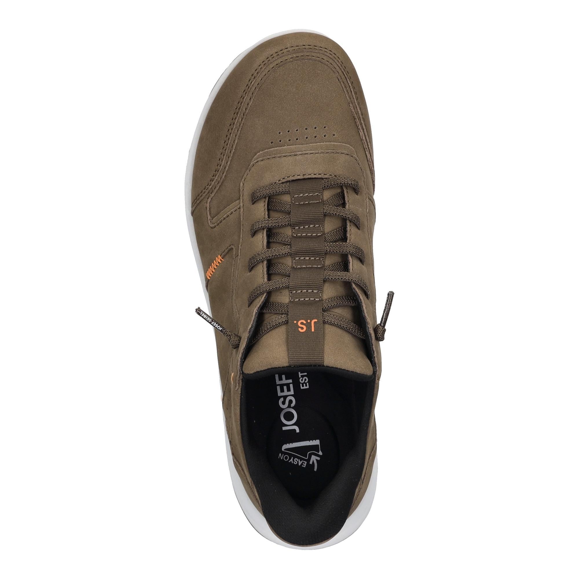 Clint 03 - Taupe - Softnubuk - Sneaker | Josef Seibel