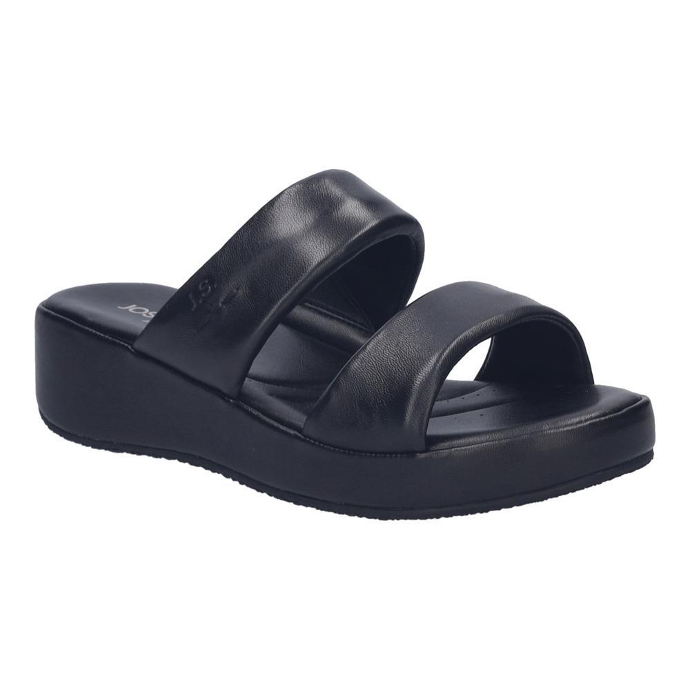 Eve 05 | Women's Leather Platform Comfort Slide Sandal | JOSEF SEIBEL