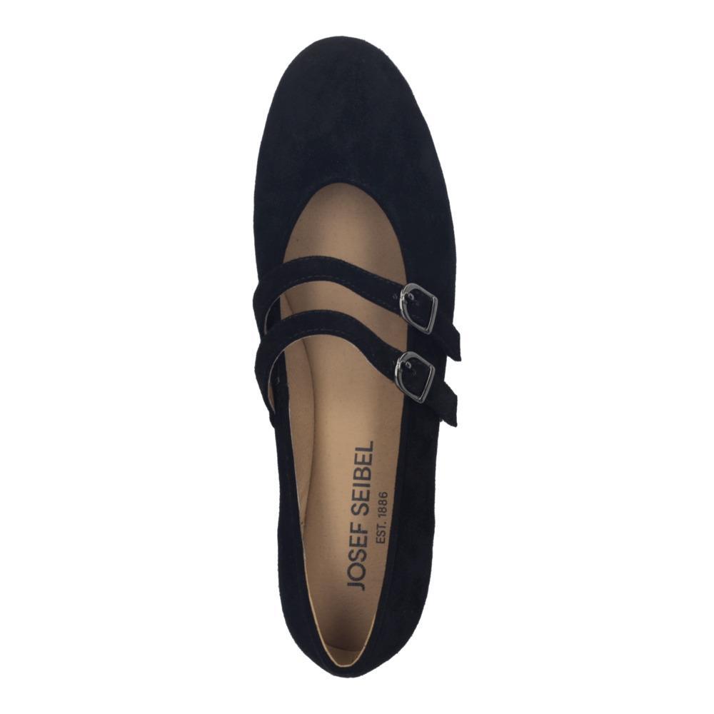 Clarice 03 - Black - Kidsuede - Flat | Josef Seibel