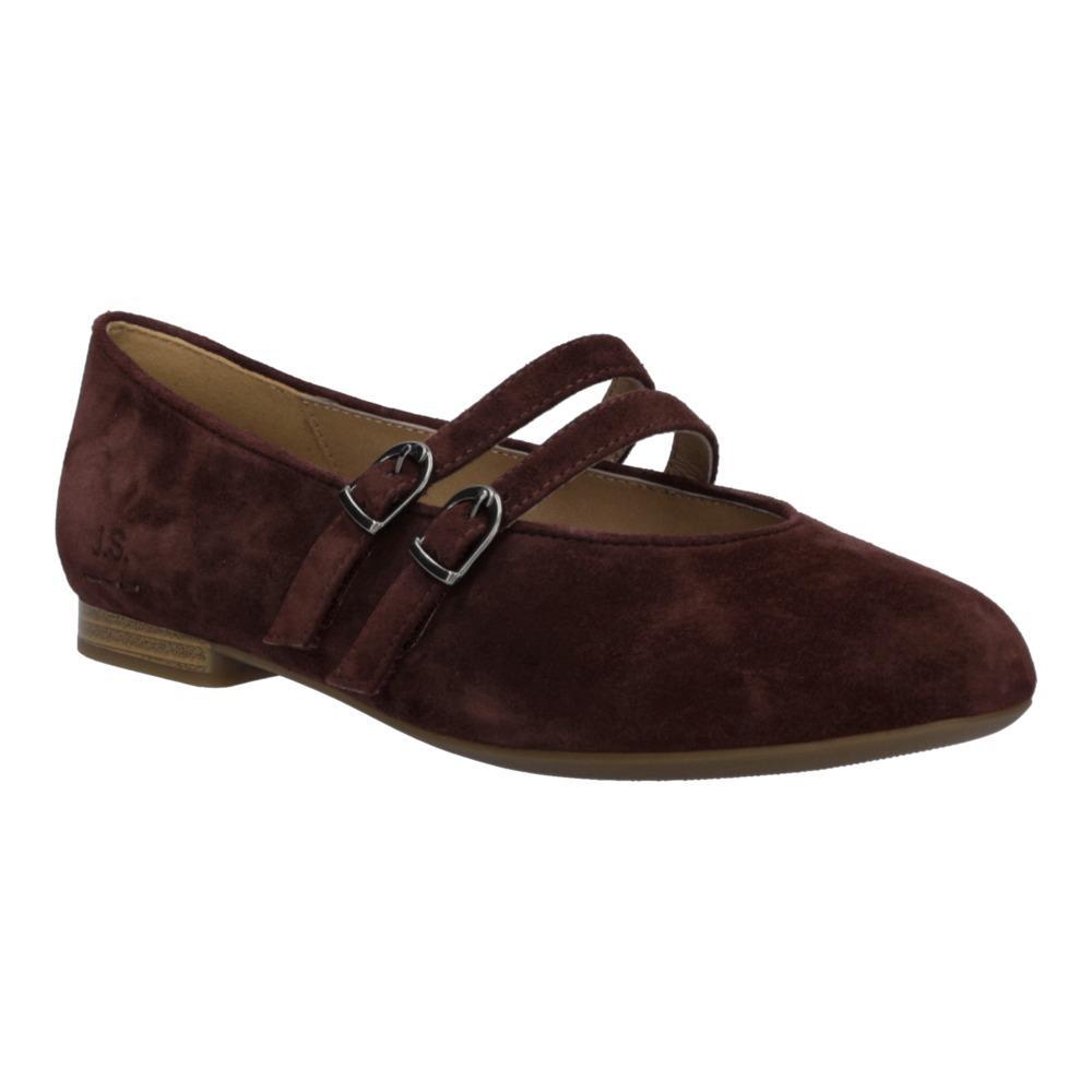 Clarice 03 - Burgundy - Kidsuede - Flat | Josef Seibel