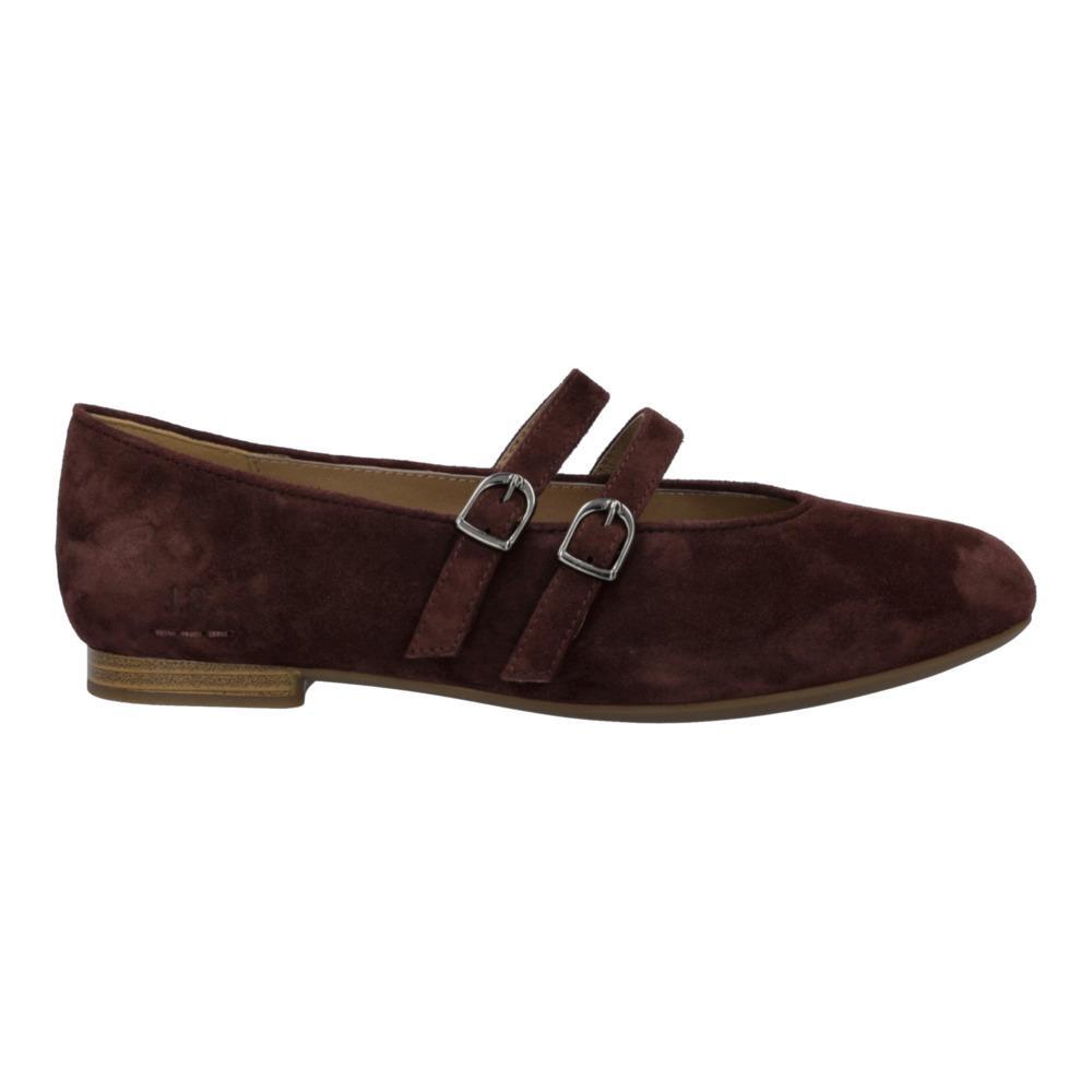 Clarice 03 - Burgundy - Kidsuede - Flat | Josef Seibel