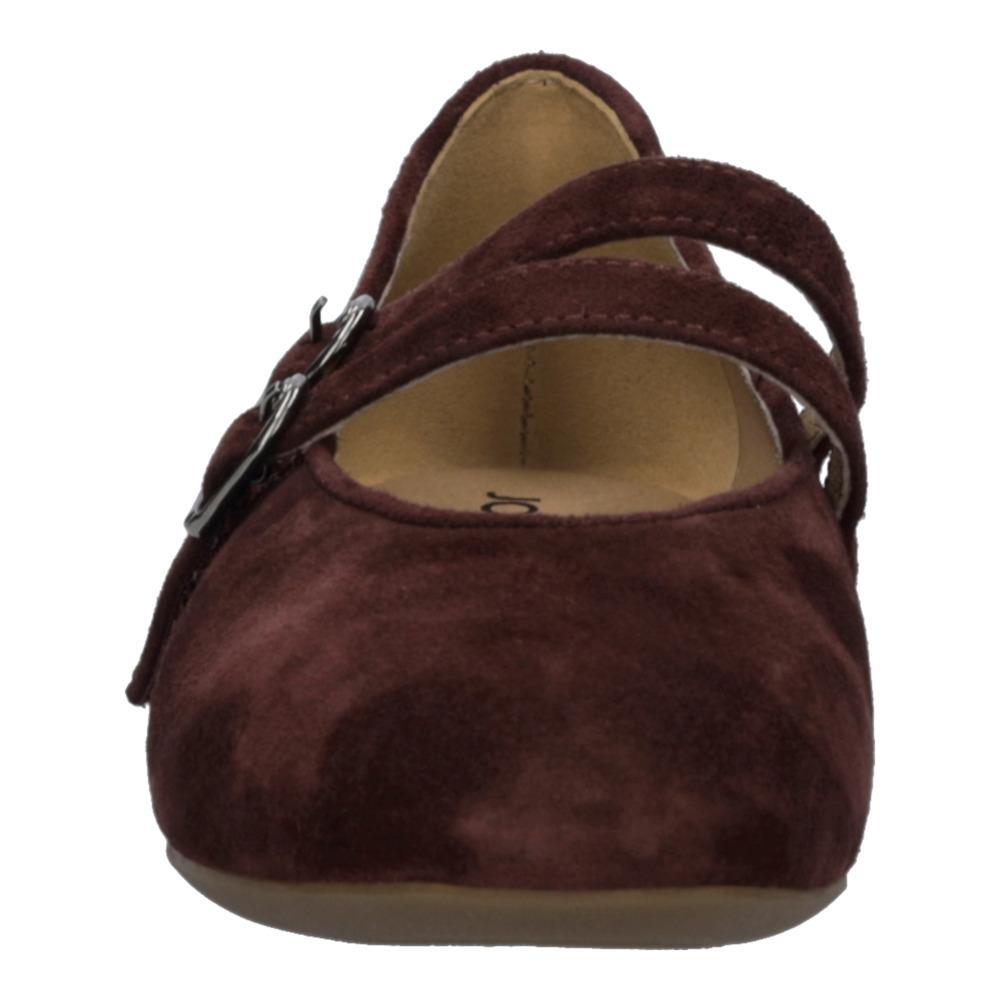 Clarice 03 - Burgundy - Kidsuede - Flat | Josef Seibel