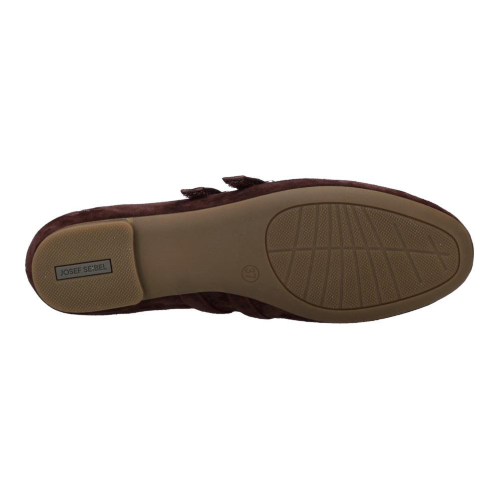 Clarice 03 - Burgundy - Kidsuede - Flat | Josef Seibel