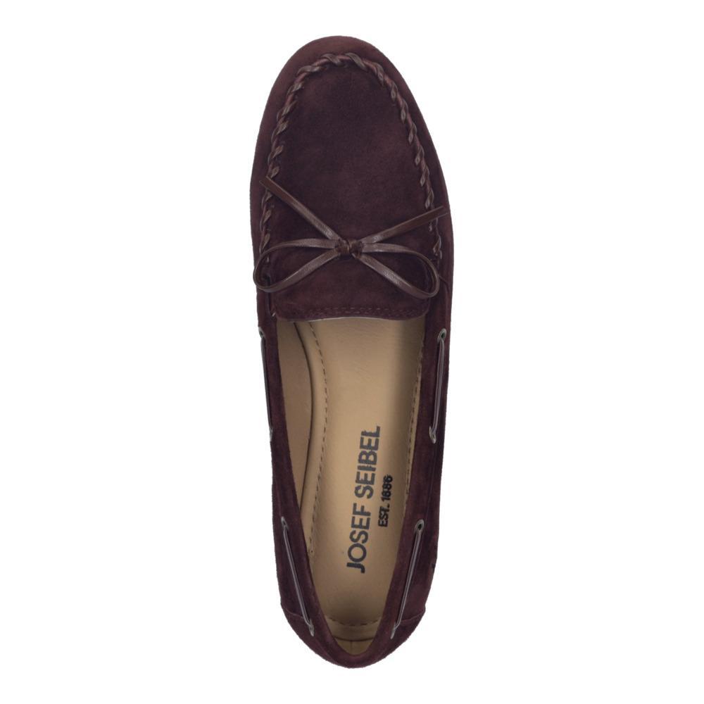 Clarice 07 - Burgundy - Kidsuede - Flat | Josef Seibel