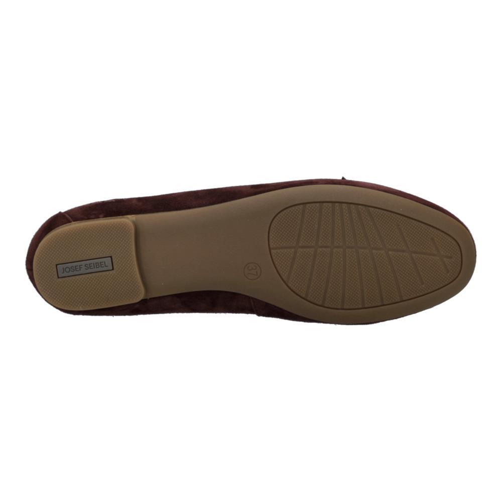 Clarice 07 - Burgundy - Kidsuede - Flat | Josef Seibel