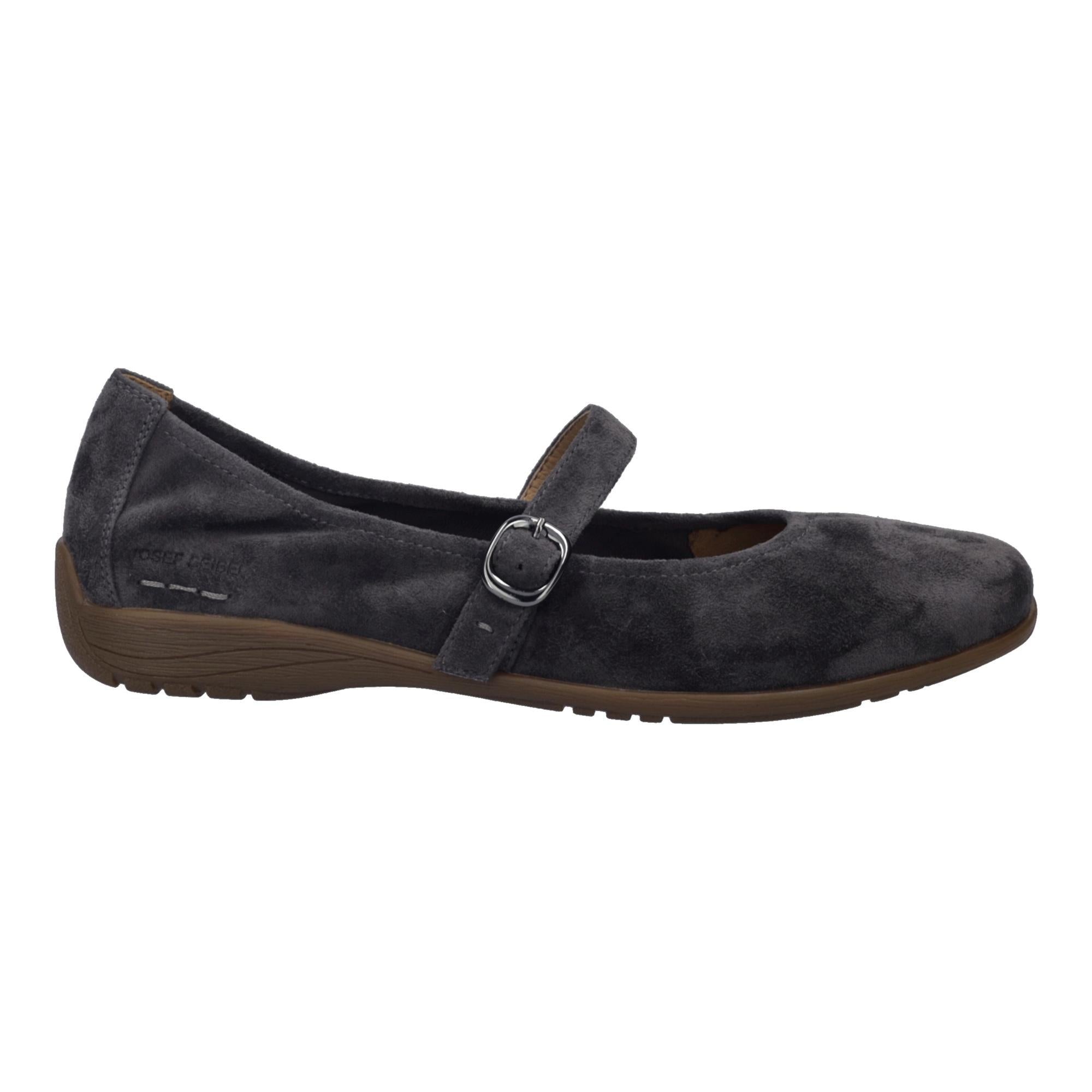 Fenja 37 - Asphalt - Kidsuede - Flat | Josef Seibel