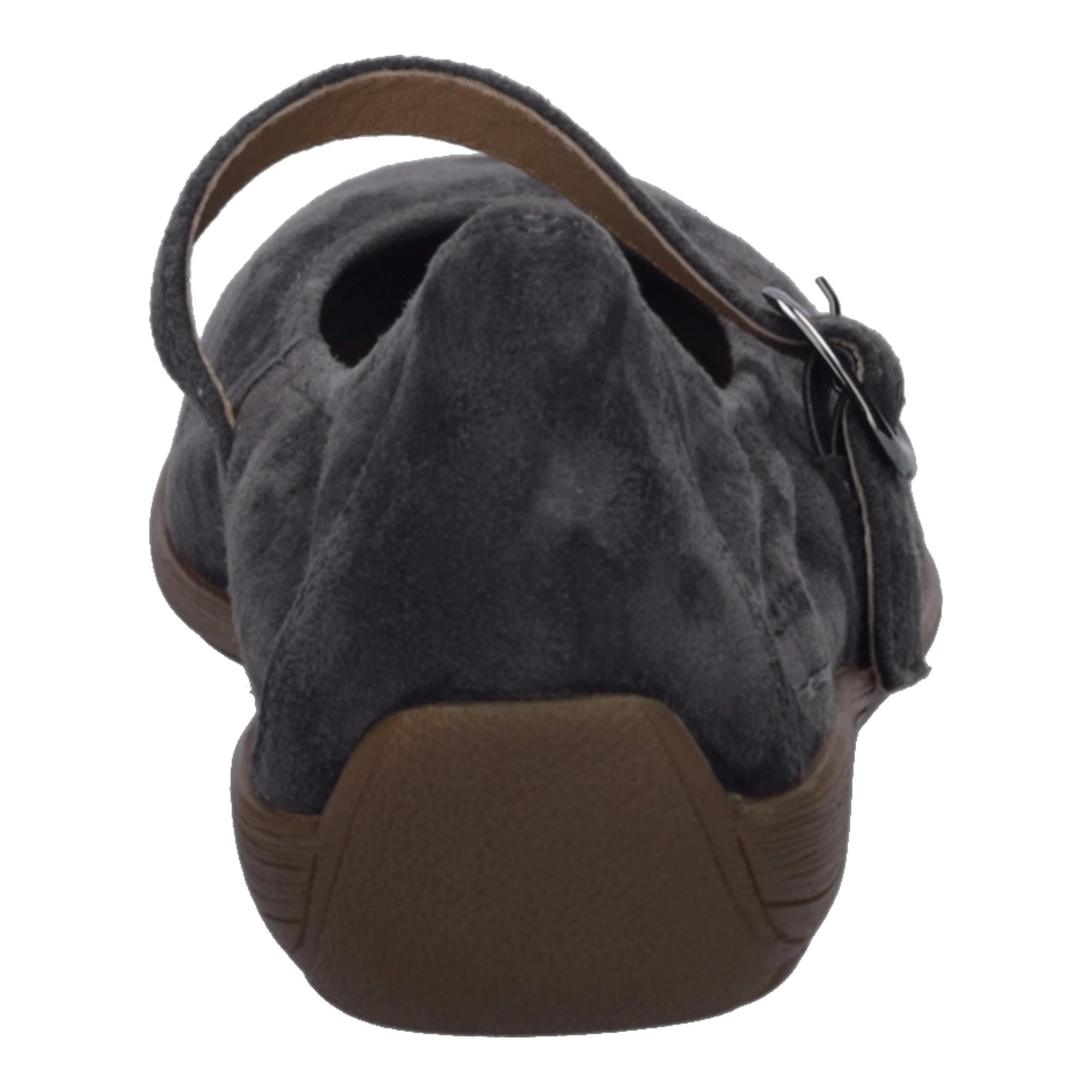 Fenja 37 - Asphalt - Kidsuede - Flat | Josef Seibel
