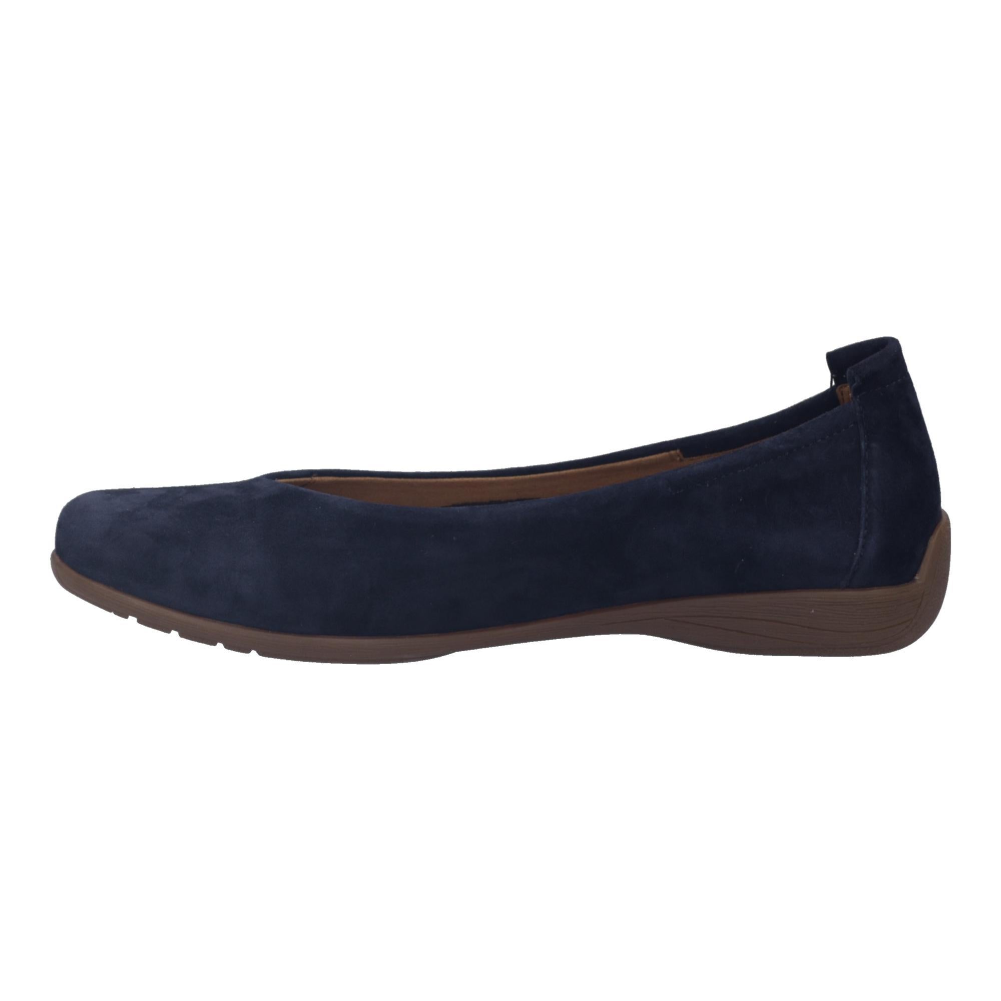 Fenja 38 - Dark Blue - Kidsuede - Flat | Josef Seibel