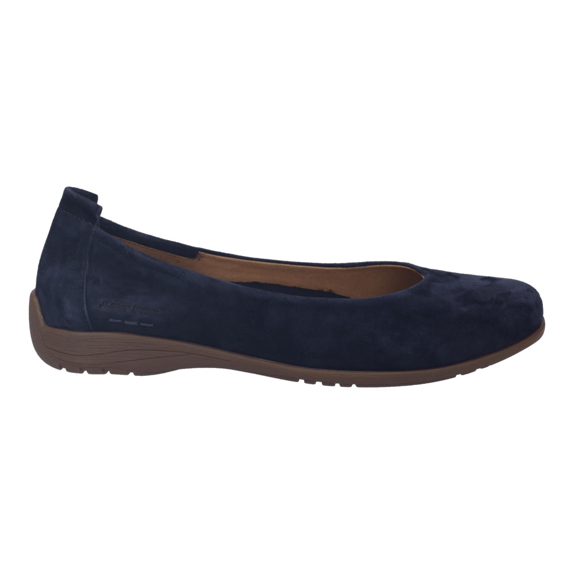Fenja 38 - Dark Blue - Kidsuede - Flat | Josef Seibel