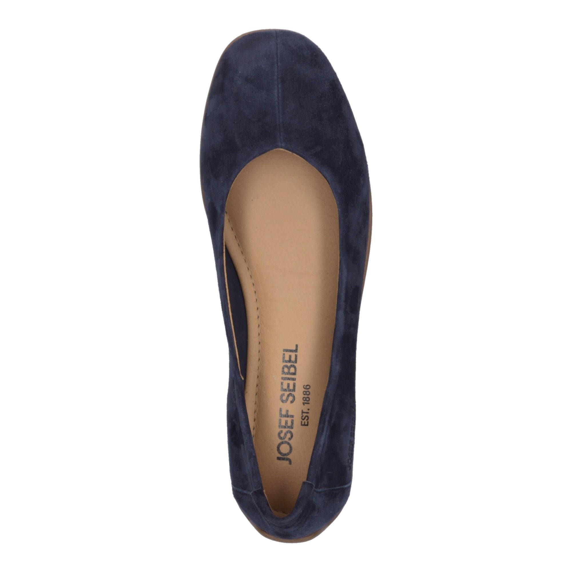 Fenja 38 - Dark Blue - Kidsuede - Flat | Josef Seibel