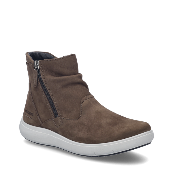 Megan 12 | Women's Nubuck Leather Zip Bootie | JOSEF SEIBEL