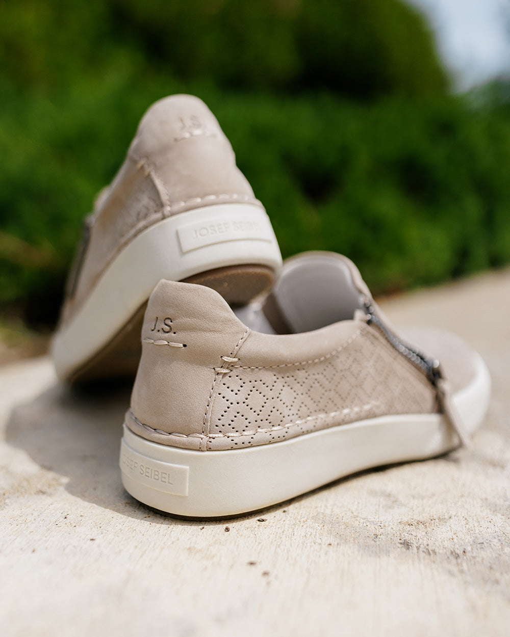 Claire 35 | Women's Leather Slip‑On Sneaker | JOSEF SEIBEL