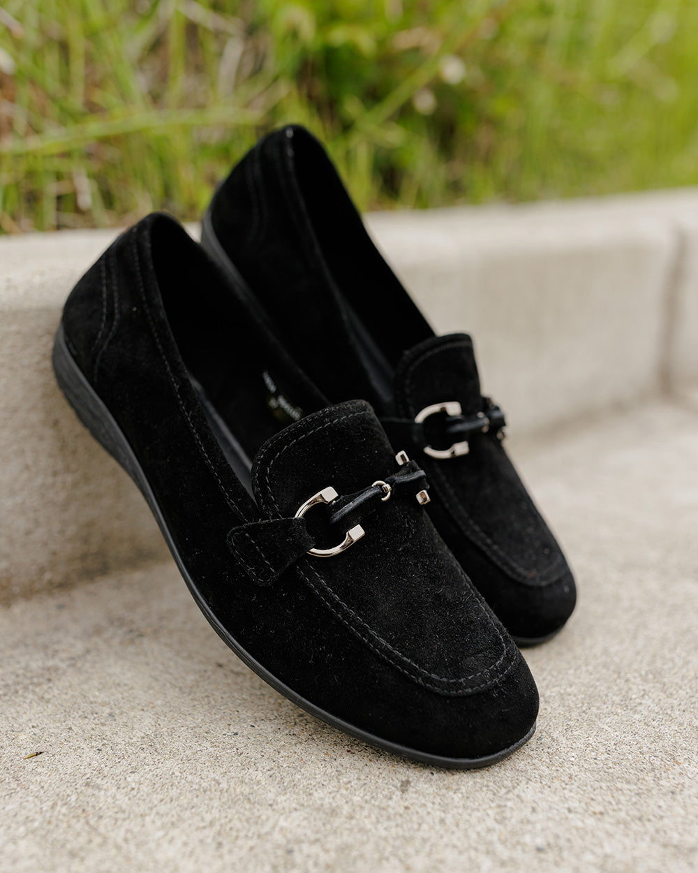 Fenja 34 | Women's Padded Suede Loafer Flat | JOSEF SEIBEL