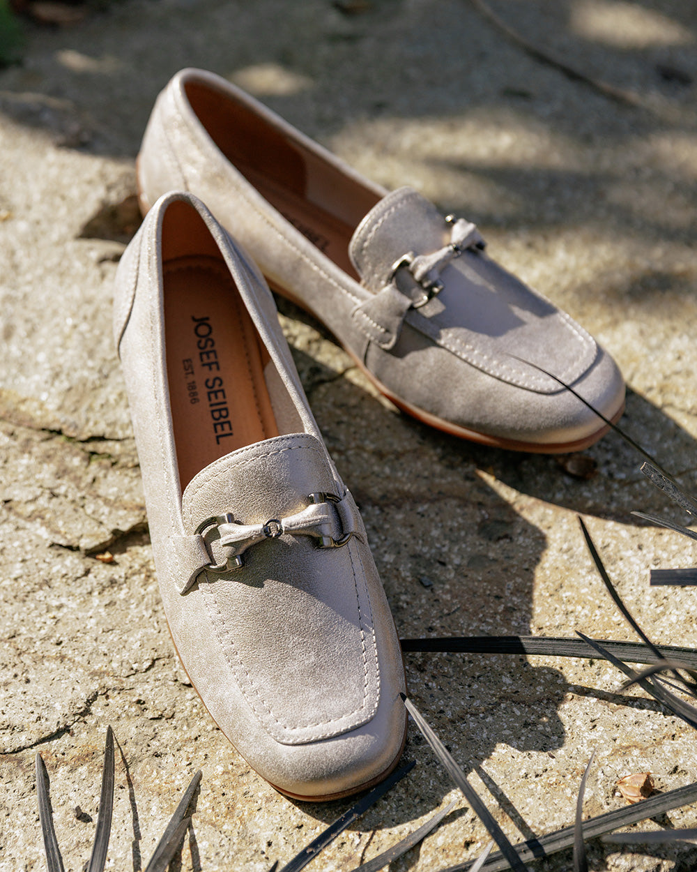 Fenja 34 | Women's Padded Leather Loafer Flat | JOSEF SEIBEL