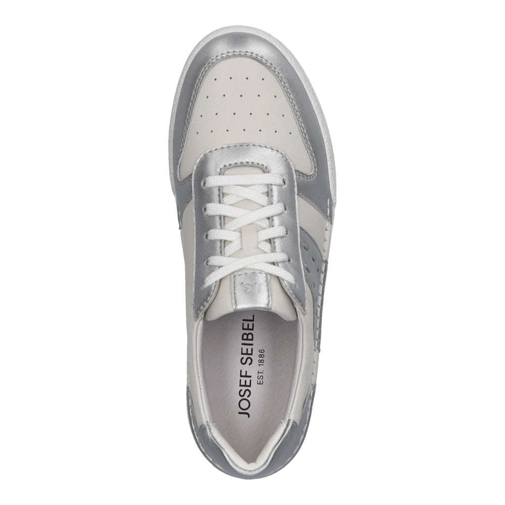 Claire 27 - Silver - Women's Sneaker | Josef Seibel USA