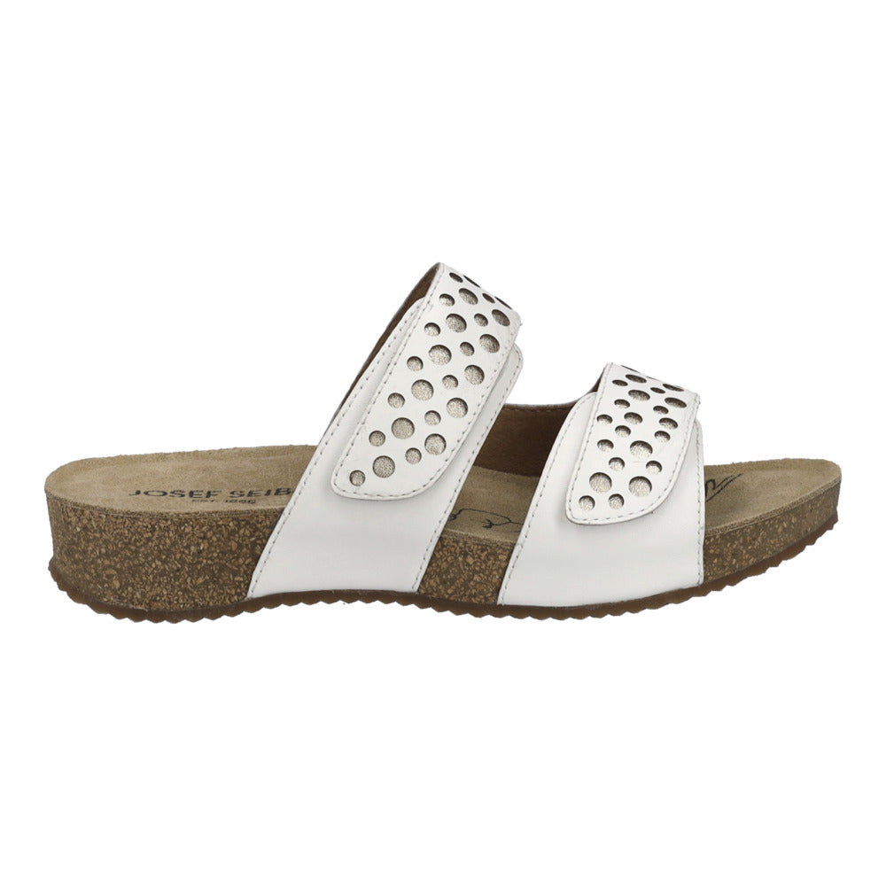 Tonga 86 - White/Gold - Women's Sandal | Josef Seibel