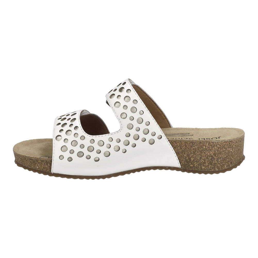 Tonga 86 - White/Gold - Women's Sandal | Josef Seibel