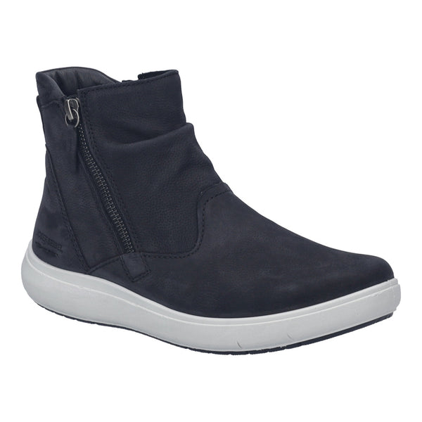 Megan 12 | Women's Nubuck Leather Zip Bootie | JOSEF SEIBEL
