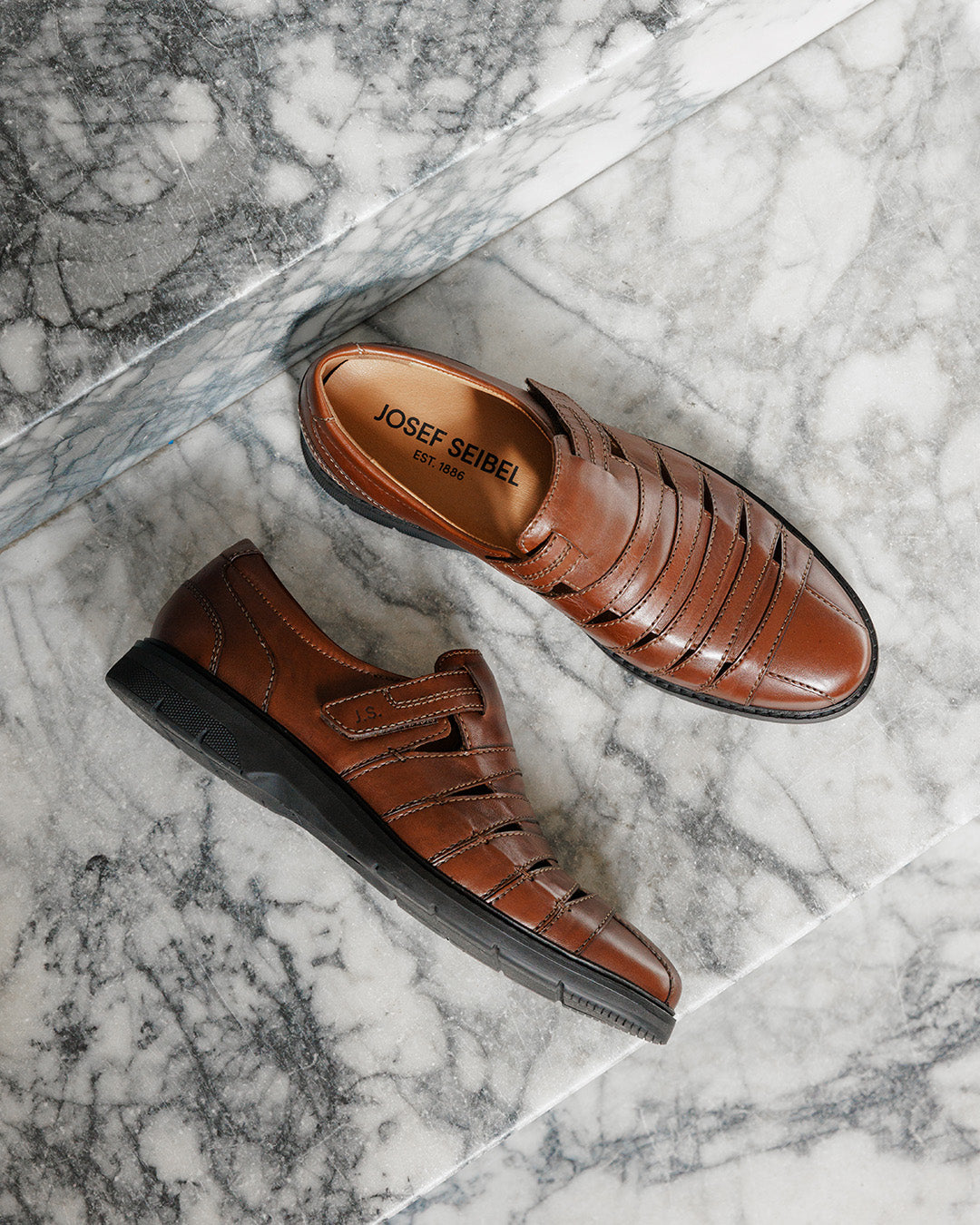 Stuart 12 | Men's Dress Fisherman Sandal | JOSEF SEIBEL