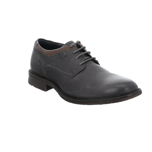 Josef Seibel Mens Earl 05 Leather Lace Up Oxfords Graphite Sz US 12.5 EU 47 Earl 05 - Men main image 4